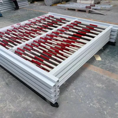 FRP Fence Industrial Round Rectangular Tube FRP Telescopic Fence Isolation Guardrail