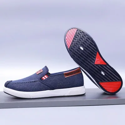 Good Selling New Summer Men's Casual Canvas Shoes Board Shoes Breathable Work Shoes
