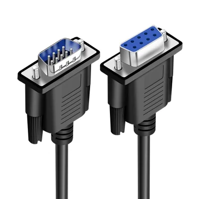 All-copper Db9 Serial Line 9-pin Rs232 Male/male-to-female Cross Direct Connection Com Engraving Printer Data Line