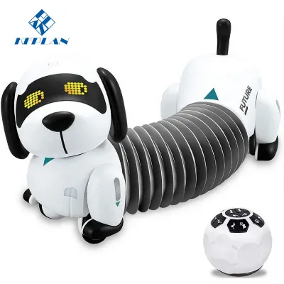 Hot Selling Electronic Voice Application RC Smart Robot Dog Toys Puppy Robot Intelligent Programmable With Music and Sound