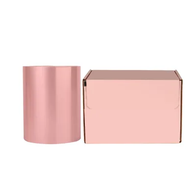 Extra Wide 12.7cm x 100m Embossed Pink Hairdressing Foil for Highlighting & Balayage