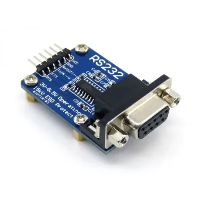 RS232 Communication Board, SP3232 on Board, 3V-5.5V, ESD Enhanced, Hardware Flow Control Supported