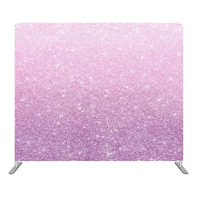 8 X 8 FT Tension Fabric Backdrop Stand and Cover for Birthday Party Decoration