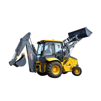XC870K Backhoe Loader 1 Cbm Bucket 70-75 KW Power Small+Big Wheel 2/4 Wheeled Drive with Cheap Price
