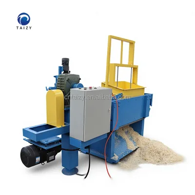 Industrial Wood Shavings Machine - Four-Shaft Cutting System Wood Shavings for Animal Bedding