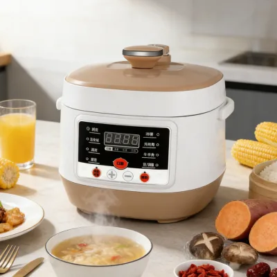 2.5L Electric Pressure Cooker Household Multifunctional Cooking Rice Stew Microcomputer Open Juice Booked Rice Cooker KC04001