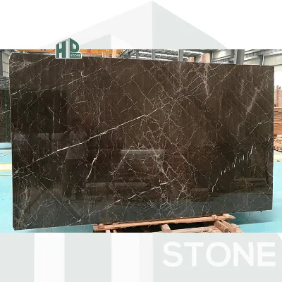 HDSTONE Factory Price Dark Brown Emperador Marble Slab Natural Stone Price
