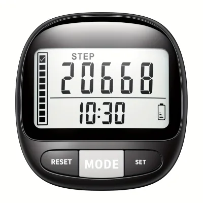 Bicycle Cycle Computer Bicycle Speedometer 3D Sensor Step Counter Walking Running 3D Simple Pedometer Step Counter