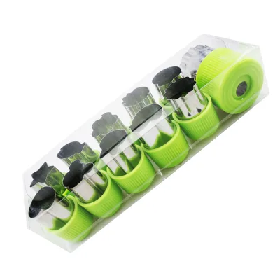 12Pcs Stainless Steel Cookie Mould Mini Vegetable Fruit Cutter Sandwich Cutter Shapes Sets for Kids