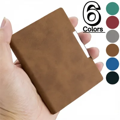 Custom Logo A7 Mini Notebook Portable Palm Journal Imitation Leather Business Office Promotional Gift Personalized Notepad
