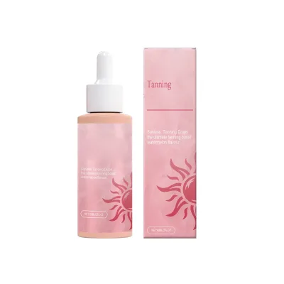 Hot Selling Summer Wheat Skin Herbal Serum Moisturizing Tanning Water Aid for Beach Tanning Body Use