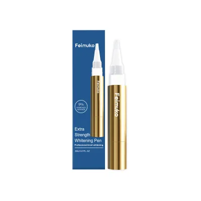 Private Label Teeth Whitening Dental Cleaning Pen with Mint Flavor for Stain Removal Home Use OEM Brand 2ml 3-Year Shelf Life