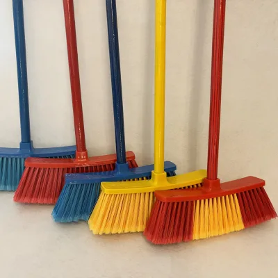 Plastic Wire Plastic Broom Head for Hotel Plastic Cleaning Products