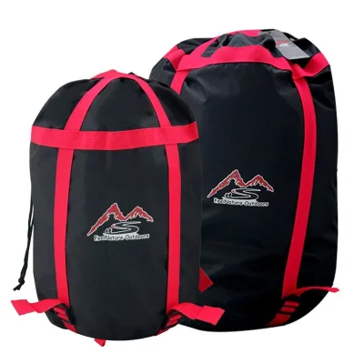 Waterproof Camping Sleeping Bag Pack Compression Stuff Sack Storage Carry Bag for Outdoor Travel Hiking Lightweight Package Bag