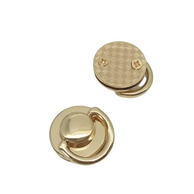 Quality Certifications Bag Chain Connector BuckleDiy Metal Bag Fitting Hardware Metal Clasp Twist Lock Bag