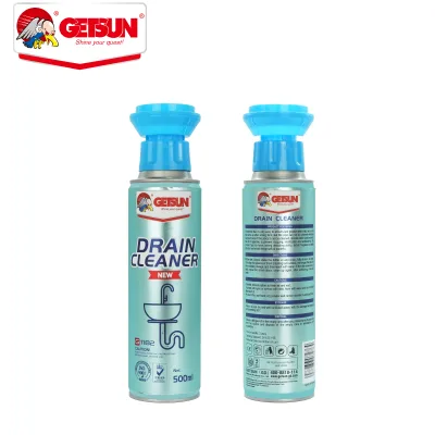 GETSUN Drain Cleaner Sewer Cleaner Lemon Flavor Strongly Descaling Ability 500ml
