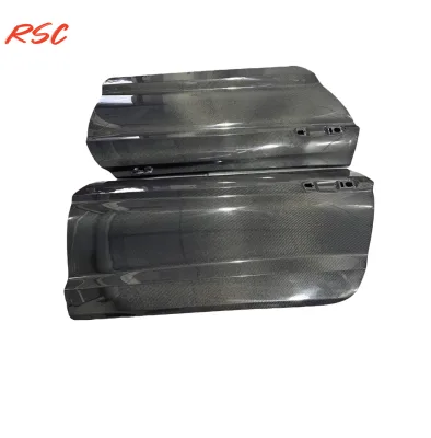 RSC New Carbon Fiber Double-side Carbon Doors for Mustang 2015-2017 2018+ Perfect Fitment Guaranteed