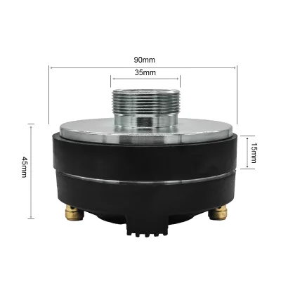 AK-HD342 Professional Horn Tweeter Driver RMS 30W HF Driver, Aluminium Magnet Structure with 1.35" Voice Coil for Car Speaker