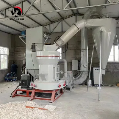 European Type 5 Micron Raymond Mill New Construction Roller Grinding Mill Core Engine Motor Gear Bearing Gearingbox Pump