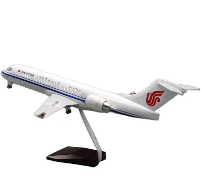 1:100 ARJ21 Air China 47cm Airways Resin LED Airplane Model Customized Aircraft Model
