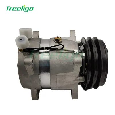 12V Excavator Compressor Ac for Holland Landini Merio Komatsu air Compressor 12v