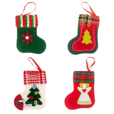 New Arrival DIY Cute Felt Hanging Christmas Tree Ornaments Non-Woven Fabrics for Indoor Home Events & Party Decoration