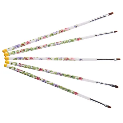 Professional Nail Art Design Brush Set for Acrylic UV Gel Drawing Painting