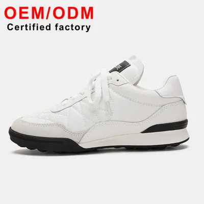 High Quality Customized logo New Style Women's Casual White Sneakers Breathable Lightweight Hard-Wearing Soft Comfort