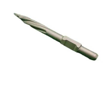 Industrial Hydraulic Hammer Breaker Chisel for Masonry Use 40CR Steel HRC 50-55 Hardness Ph65 Shank