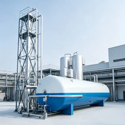 Reduced Exhaust Emissions CO2 Separation Facility 0.5-0.8 MPa Flue Gas CO2 Filtration System for Greenhouse