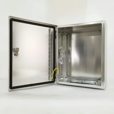Electrical Equipment Aluminum Anodize Enclosure Box With Gland Plate Aluminum 5052 Distribution Box Enclosure