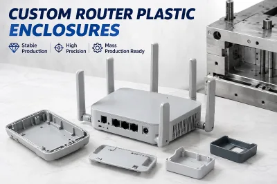 OEM Custom Router Housing Plastic Injection Mold and Molding Manufacturer ABS PC PMMA