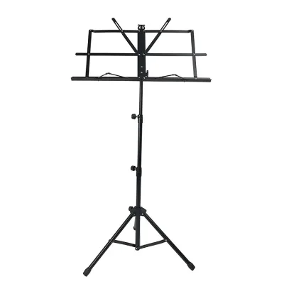 Hot Selling Metal Adjustable Height Foldable Sturdy Children's Music Stand with Multi Person Choir Sheet Music