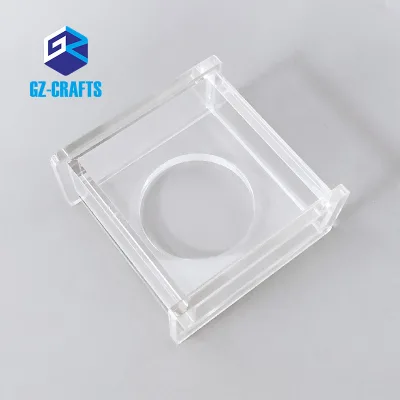 Plexiglass Storage Box Custom Acrylic Hinged Box Clear Acrylic Boxes With Lid