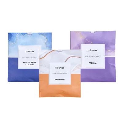 Home Fragrance Small Packets Perfume Fresh Scent Sachets Essential Oil Diffuser Sachet Bags