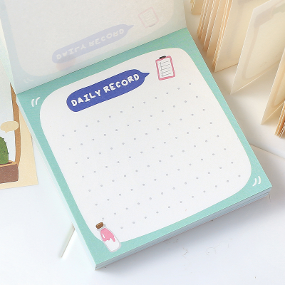Popular Customized Printing Memo Pad Tear Off Note Pad Kids Student Message Notepad