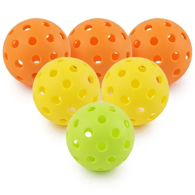 USAPA Approved Durable 40 Holes Outdoor Pickleball Balls