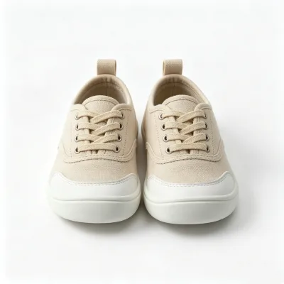 Wholesale Minimalist Barefoot Shoes Premium Canvas Wide Toe Box Flexible Wrapping Gum Rubber Custom