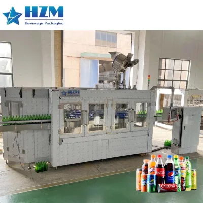 Automatic Soft Drink Dispenser Machine Carbon Dioxide Drink Filling Line Complete AtoZ Soda Water Filling Production Line