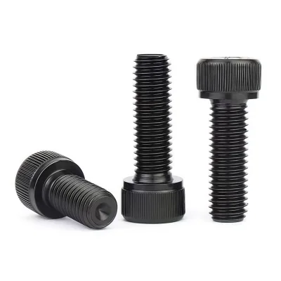 DIN912 Metric Thread Grade 12.9 Alloy Steel Knurling Cup Head Hex Socket Head Bolts ISO Cup Head Screws