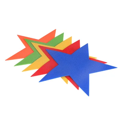 Wholesale Spot Markers, Star Arrow Poly Spot Marker for Agility Training Floor Dots Non-Slip PE Equipment