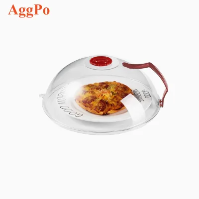 Professional Microwave Food Anti-Sputtering Cover with Handle Heat Resistant Lid for Microwave Food Dropshipping