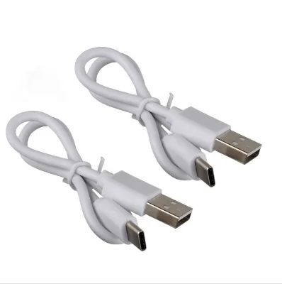 Wholesale Universal Portable USB Type C Charger Cable Cord LED Night Lamp with 20cm 50cm 80cm 100cm USB Charging Adapter Wire