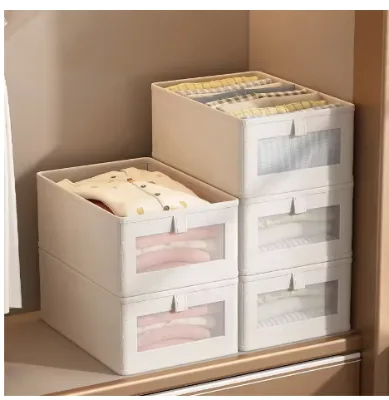 Underwear Organizers of Cabinets and Drawers Wardrobe Clothes Bra Organizer for Underwear Socks Pants Home Foldable Storage Box