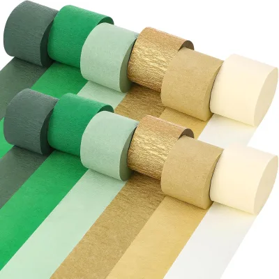 Crepe Paper Streamers Custom Colors Party Decoration Streamers