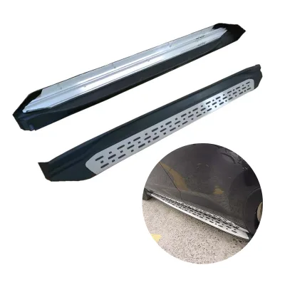 Fording Silver Pickup Step Run Boards for Toyota Highlander 2015 to 2023