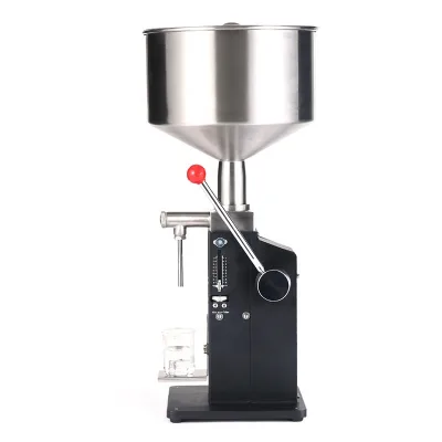50-500ml Horizontal Single Head Honey Stick Cream Heating tank Paste Packing Machine High Viscosity Liquid Water Filling Machine
