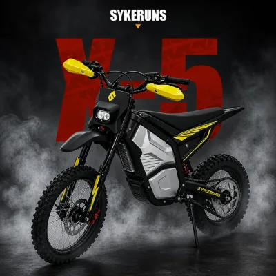 US Spot Goods SYKERUNS X5 Elite Agility E-Moto Pit Bike Compact Design Sport Riding Adventure Approved