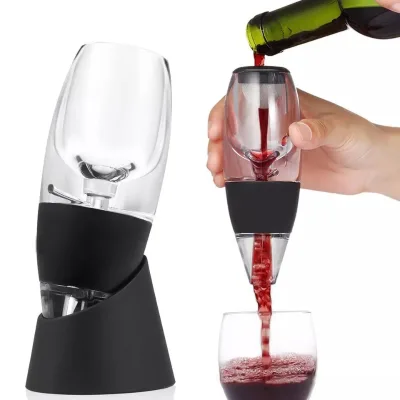 CL566 Portable Red Wine Decanter Aerator Bar Accessories Wine Whisky Quick Decanter Red Wine Decanter Aerator