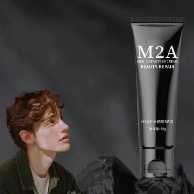 Man Makeup Private Label Moisturizing Mens Bb Cream Glow Concealer Natural Men BB Cream Nourishing Face Brighten Base Foundation